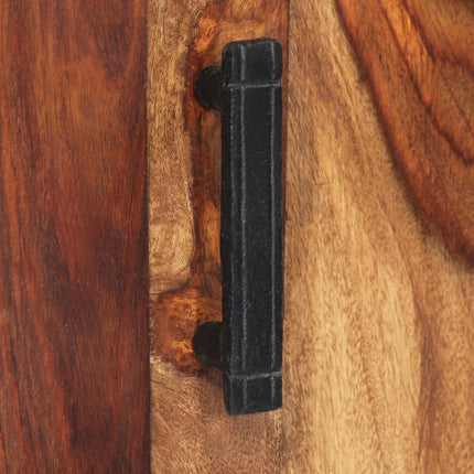 Buffet 60X30X180 Cm Bois Massif