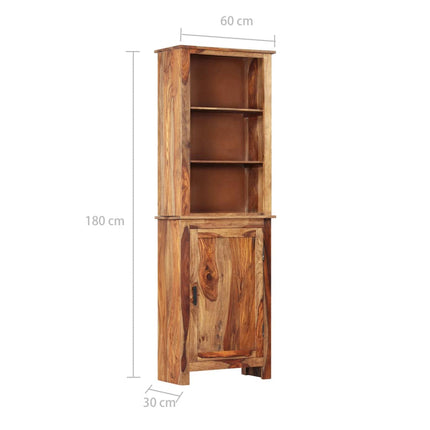 Buffet 60X30X180 Cm Bois Massif