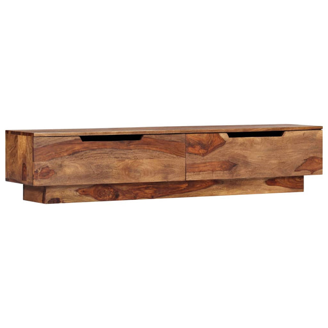 Meuble Tv 145X30X30 Cm Bois Massif
