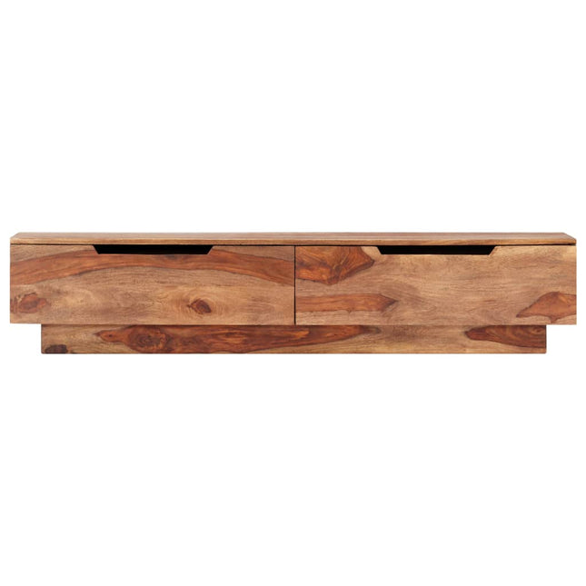 Meuble Tv 145X30X30 Cm Bois Massif