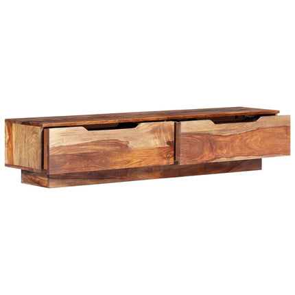 Meuble Tv 145X30X30 Cm Bois Massif