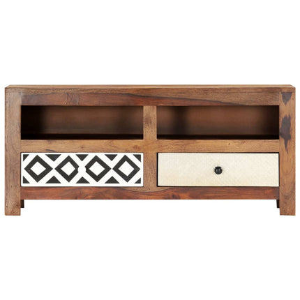 Meuble Tv 90X30X40 Cm Bois Solide