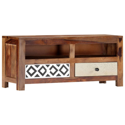 Meuble Tv 90X30X40 Cm Bois Solide