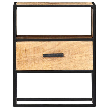 Table De Chevet 40X30X50 Cm Bois De Manguier Massif