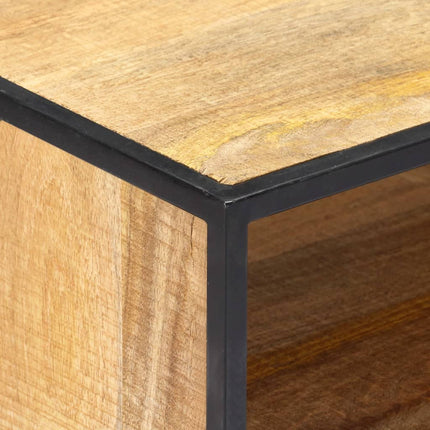 Meuble Tv 120X30X45 Cm Bois Solide De Manguier