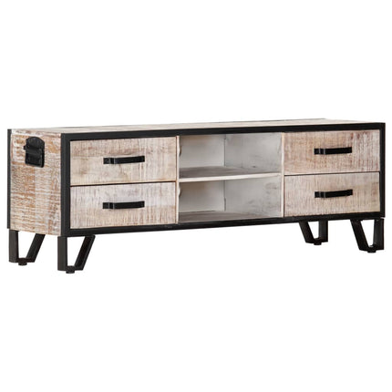 Meuble Tv 120X30X Bois D'acacia Massif