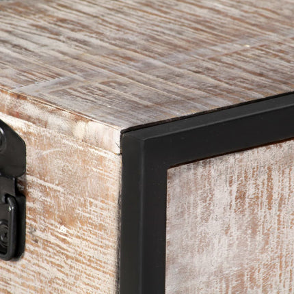 Meuble Tv 120X30X Bois D'acacia Massif