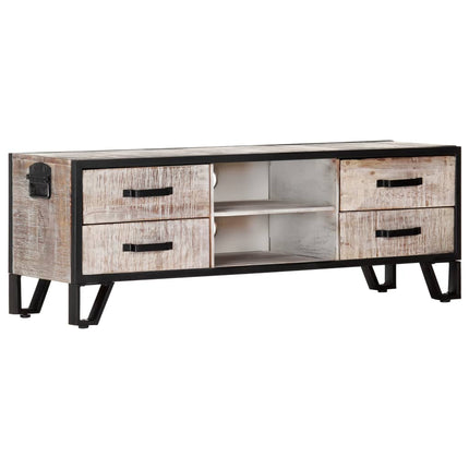 Meuble Tv 120X30X Bois D'acacia Massif