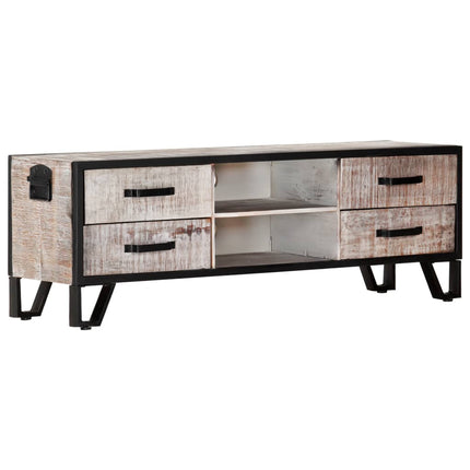 Meuble Tv 120X30X Bois D'acacia Massif