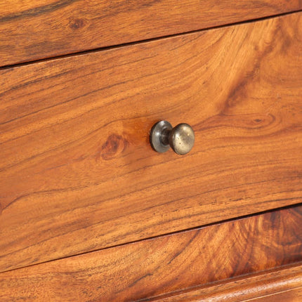 Meuble Tv 120X30X40 Cm Bois D'acacia Massif