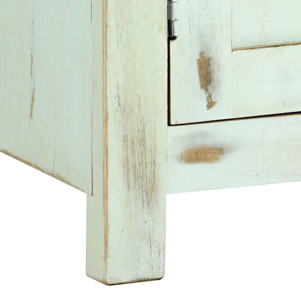 Buffet 110X35X70 Cm Bois De Manguier Massif