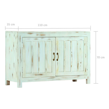 Buffet 110X35X70 Cm Bois De Manguier Massif