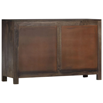 Buffet Avec Dessin Sculpté 110X35X70 Cm Bois De Manguier Massif