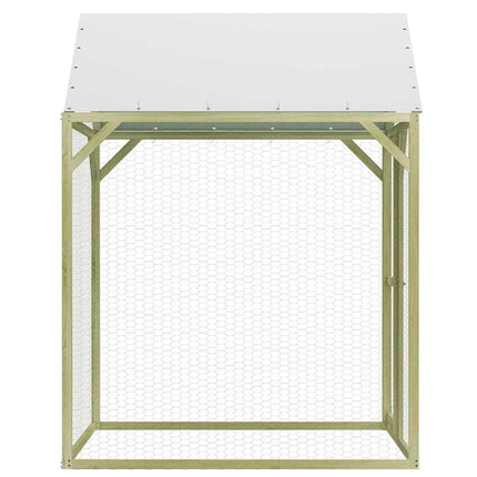 Poulailler 1,5X1,5X2 M Bois De Pin Imprégné