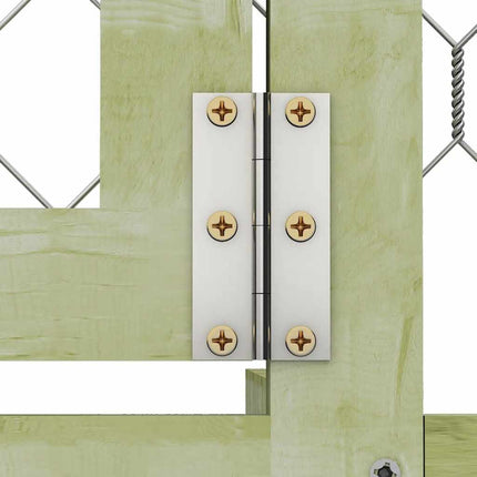 Poulailler 1,5X1,5X2 M Bois De Pin Imprégné