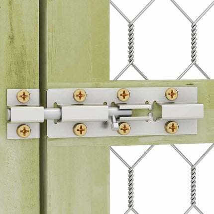Poulailler 1,5X1,5X2 M Bois De Pin Imprégné