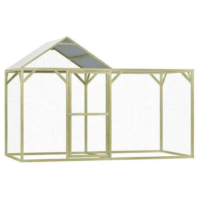 Poulailler 3X1,5X2 M Bois De Pin Imprégné