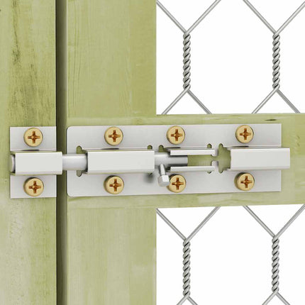 Poulailler 4,5X1,5X2 M Bois De Pin Imprégné