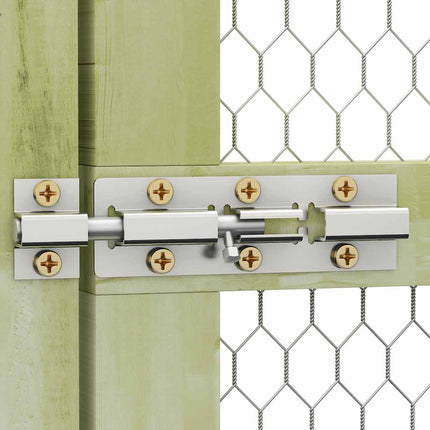 Poulailler 1,5X1,5X1,5 M Bois De Pin Imprégné