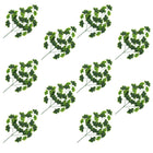 10 Pcs Feuilles Artificielles De Ginkgo 65 Cm