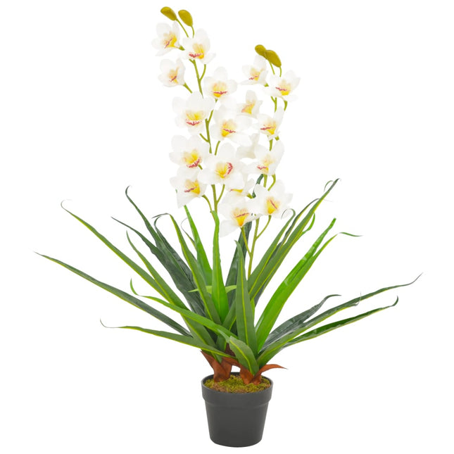 Plante Artificielle Avec Pot Orchidée