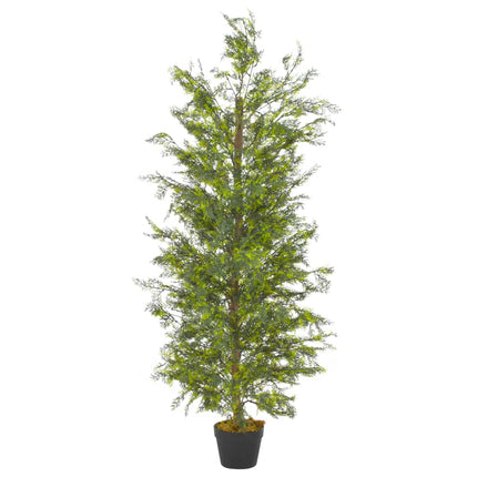 Plante Artificielle Avec Pot Cyprès Vert