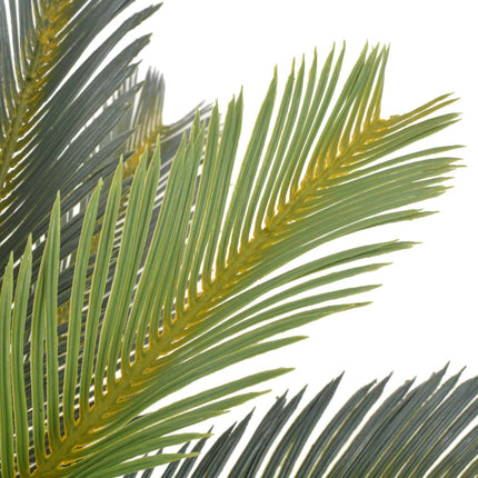 Plante Artificielle Avec Pot Palmier Cycas Vert