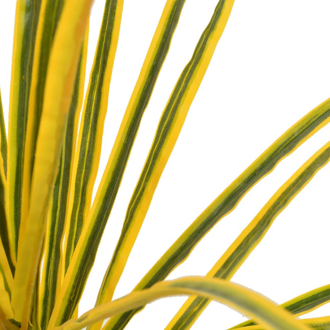 Plante Artificielle Avec Pot Dracaena Jaune 125 Cm