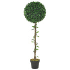 Plante Artificielle Laurier Avec Pot Vert