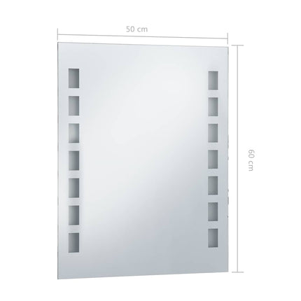Miroir Mural À Led Pour Salle De Bains