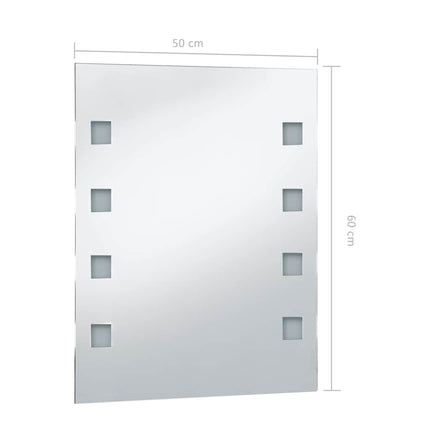 Miroir Mural À Led Pour Salle De Bains