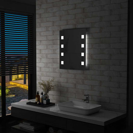 Miroir Mural À Led Pour Salle De Bains