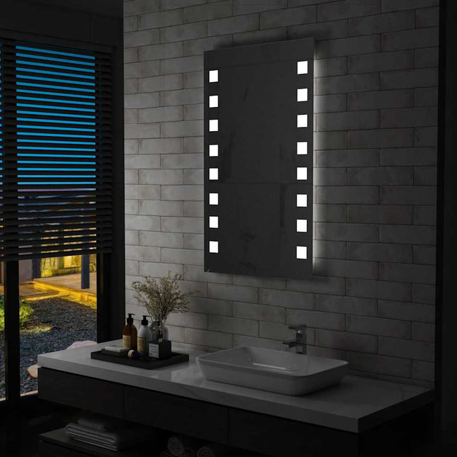 Miroir Mural À Led Pour Salle De Bains