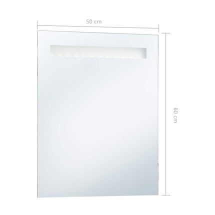 Miroir Mural À Led Pour Salle De Bains