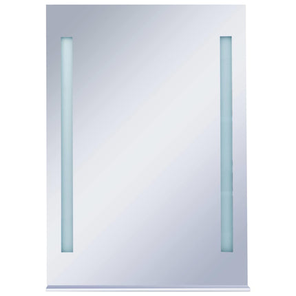 Miroir Mural À Led Pour Salle De Bains Avec Étagère