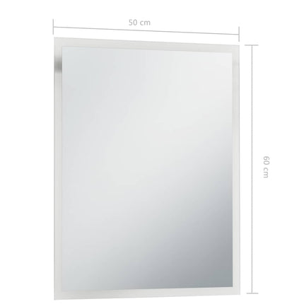 Miroir Mural À Led Pour Salle De Bains
