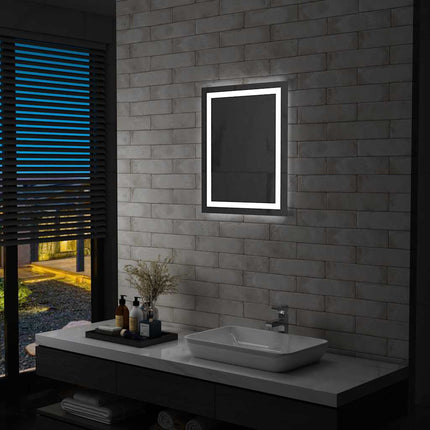 Miroir À Led Pour Salle De Bains Et Capteur Tactile