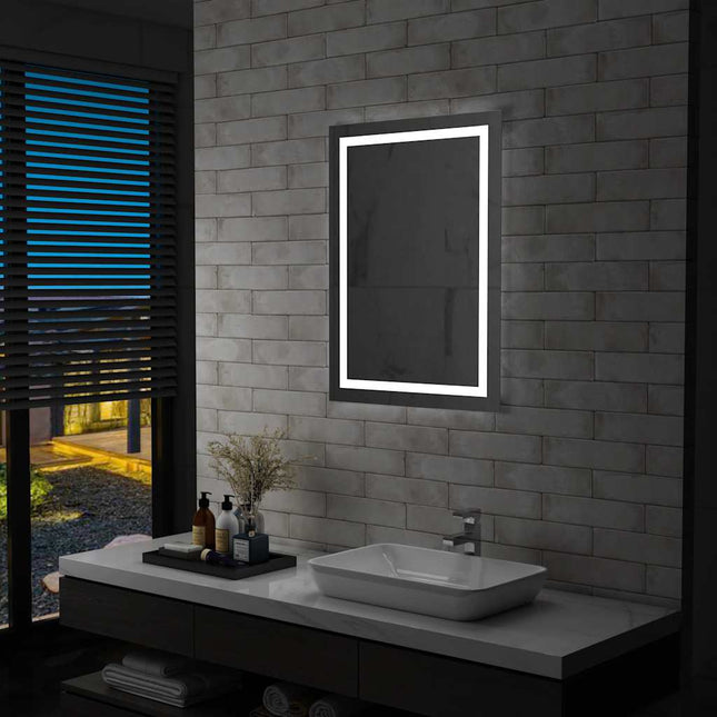 Miroir À Led Pour Salle De Bains Et Capteur Tactile