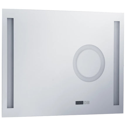 Miroir Mural À Led De Salle De Bain Et Capteur Tactile