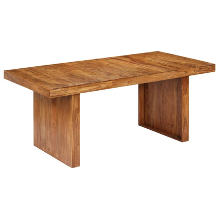 Table De Salle À Manger 180X90X75 Cm Bois Solide D'acacia