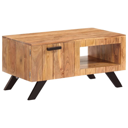 Table Basse 90X50X45 Cm Bois D'acacia Massif