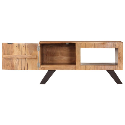 Table Basse 90X50X45 Cm Bois D'acacia Massif