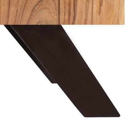 Table Basse 90X50X45 Cm Bois D'acacia Massif
