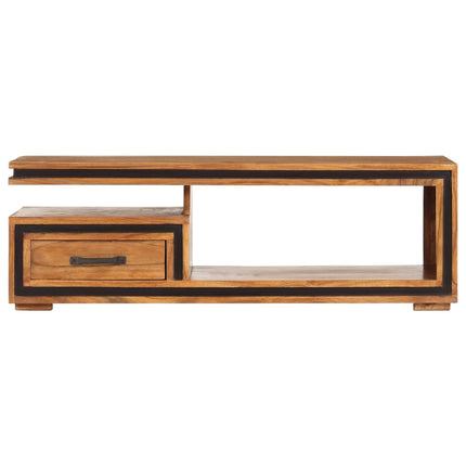 Table Basse 100X45X33 Cm Bois D'acacia Massif