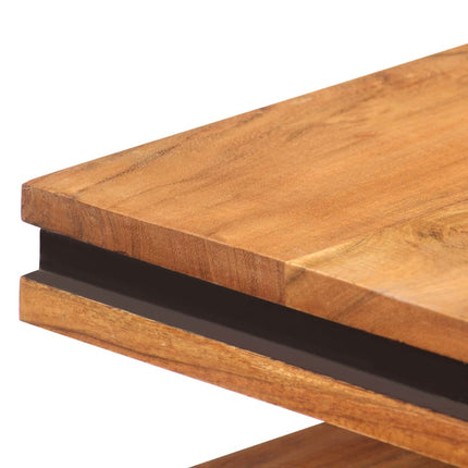 Table Basse 100X45X33 Cm Bois D'acacia Massif