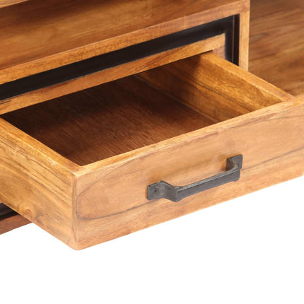 Table Basse 100X45X33 Cm Bois D'acacia Massif