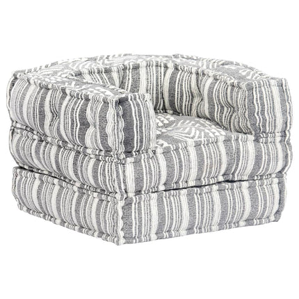 Pouf Modulaire À 2 Places Tissu