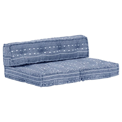 Pouf Modulaire À 2 Places Tissu
