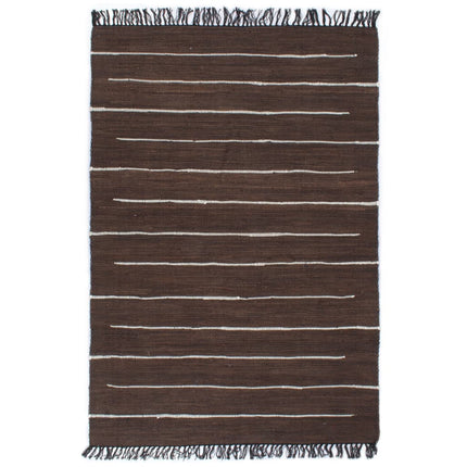 Tapis Chindi Coton Tissé À La Main