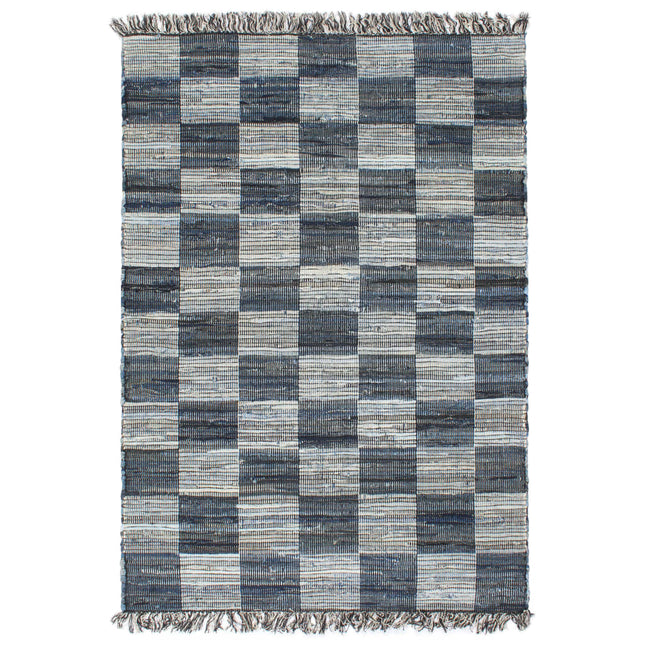 Tapis Chindi Tissé À La Main Denim